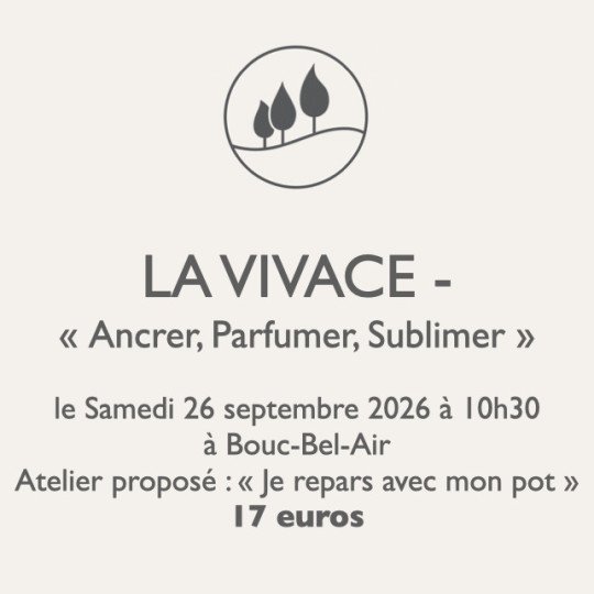 Atelier jardinage - La Vivace