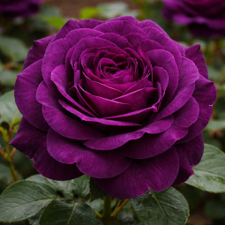 Rosier buisson ‘Twilight Zone’ – Rose violet prune parfumée à Bouc-Bel-Air, Marseille, Aix-en-Provence | Pépinière Faure