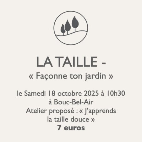 copia de Atelier jardinage - La Bouture