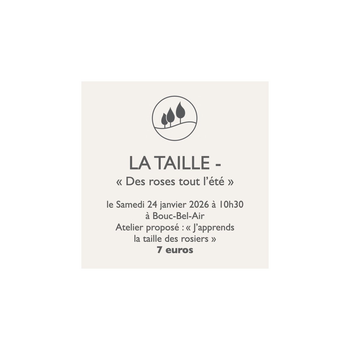 copia de copia de copia de Atelier jardinage - La Bouture