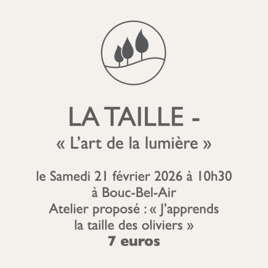 Atelier jardinage - La Taille