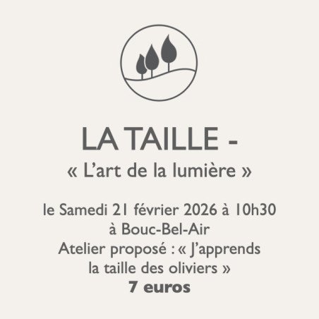 Atelier jardinage - La Taille