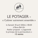 Atelier jardinage - Le Potager