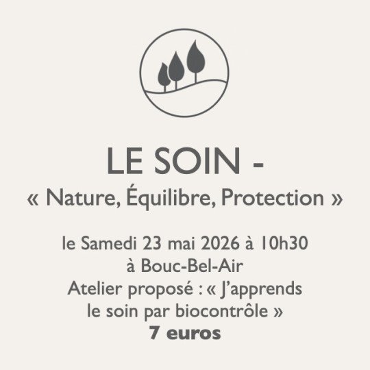 Atelier jardinage - Le Soin