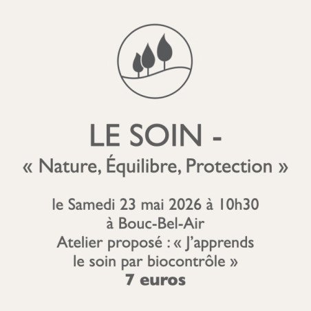 Atelier jardinage - Le Soin