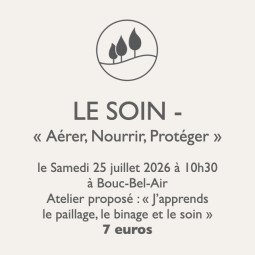 Atelier jardinage - Le Soin