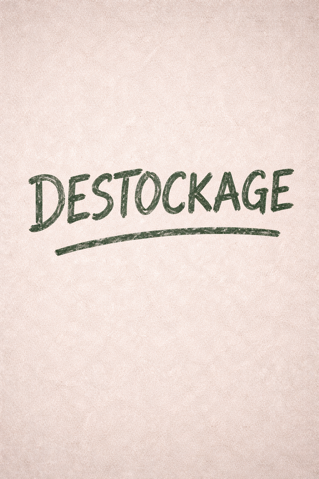 Déstockage image